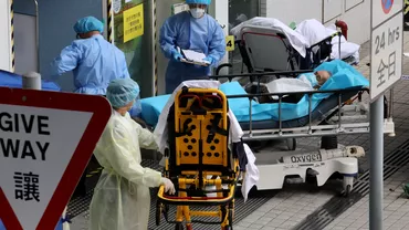China se confrunta cu o epidemie de pneumonie infantila Spitalele coplesite de copii bolnavi