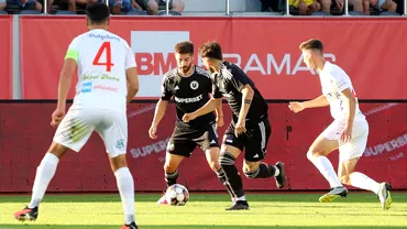 FC Hermannstadt  U Cluj 22 in etapa 7 din SuperLiga Oroian strica revenirea lui Sabau