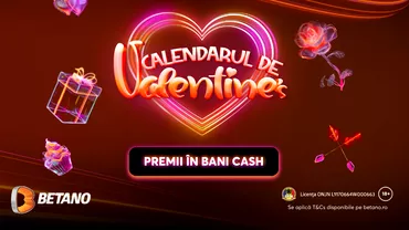 P Dam startul Calendarului de Valentines Betano Imbratiseaza ofertele zilnice