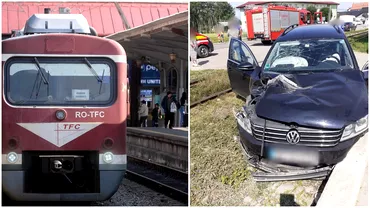 Accident feroviar in Romania Un tren cu 30 de pasageri implicat