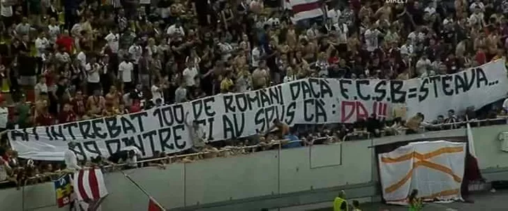 Întrebarea fanilor Rapidului la meciul cu CSA Steaua