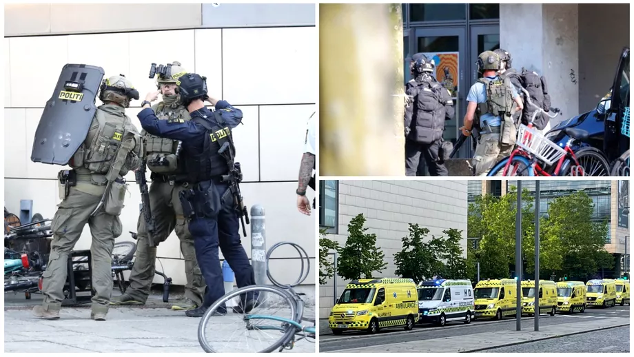Atac armat la un mall din Copenhaga trei morti Atacul nu are legatura cu terorismul Prima imagine cu atacatorul Update