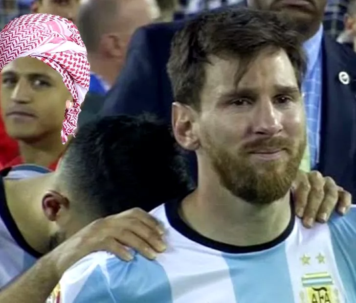 Cele mai tari meme-uri după Argentina - Arabia Saudită 1-2: Sursă foto: Twitter 