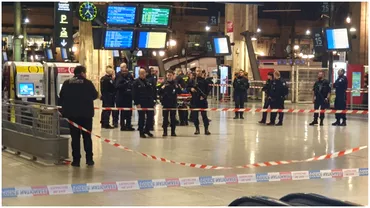 Atac in Gara de Nord din Paris Mai multe persoane au fost injunghiate