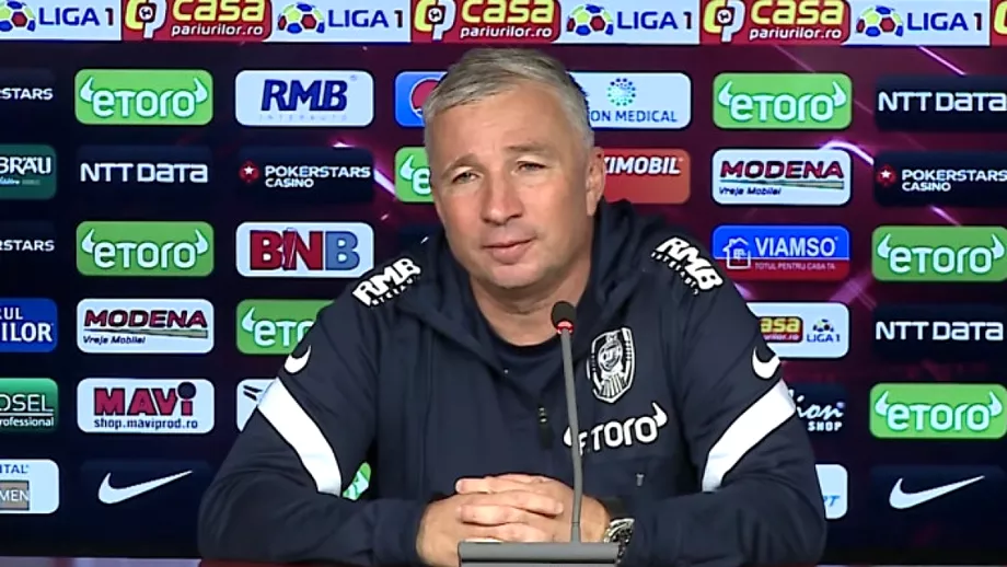Dan Petrescu are prea multi jucatori la CFR Cluj Trebuie sa mai plece Ce a spus despre noile achizitii