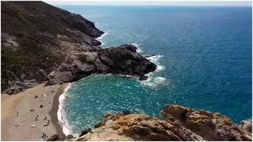 Plaja frumoasa din Grecia care este foarte periculoasa pentru turisti Necesita multa grija chiar daca esti cel mai bun inotator