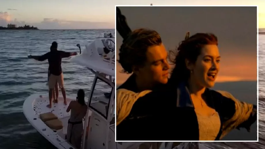 Doi tineri au vrut sa reediteze cea mai romantica scena din Titanic dar totul a iesit prost Ce au patit indragostitii
