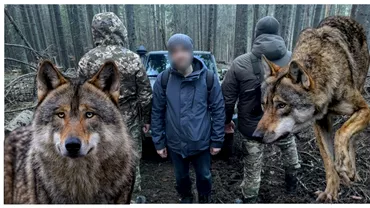 A incercat sa scape de armata dar era cat pe ce sa fie mancat de lupi Povestea impresionanta a unui dezertor ucrainean care a fugit de razboi