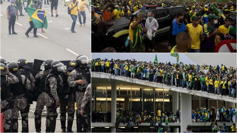 Asaltul asupra Congresului Braziliei Cum sa ajuns la revolta sustinatorilor lui Jair Bolsonaro