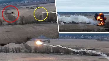 Imagini uluitoare Un elicopter rusesc este distrus in zbor de o racheta Ministerul apararii din Ucraina Asa mor invadatorii rusi Video