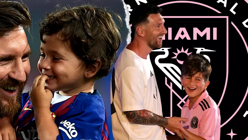 Legenda numelui Messi merge mai departe Imagini senzationale cu fiul mijlociu Mateo Video