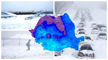 Se întoarce iarna în București. Meteorologii au actualizat prognoza pentru martie 2024