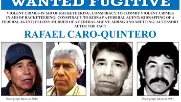 Traficantul traficantilor a fost prins in Mexic Rafael Caro Quintero a fost gasit de un caine politist
