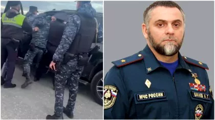 Un comando trimis de Kadîrov l-a eliberat din Daghestan pe un oficial cecen...