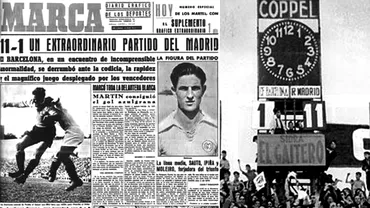 Ziua in care Real Madrid a batut Barcelona cu 111 Cele mai mari socuri din istoria El Clasico
