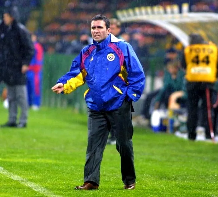 Gică Hagi, antrenorul României în preliminariile Campionatului Mondial din 2002