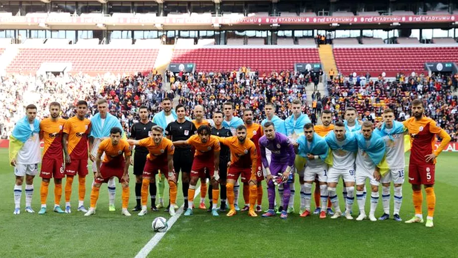 Stirile zilei din sport joi 14 aprilie Dinamo Kiev victorie cu Galatasaray in turneul european pentru pace Morutan integralist