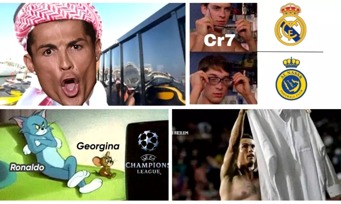 profile Weekdays portable Cristiano Ronaldo, ironizat de tot internetul după ce a semnat cu Al-Nassr.  Cele mai tari meme-uri - Fanatik.ro