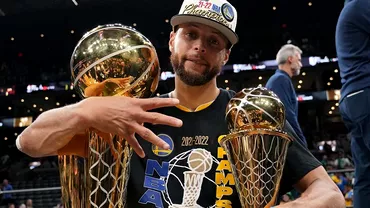 Golden State Warriors a reinviat E din nou campiona NBA iar Steph Curry isi completeaza si colectia personala de trofee