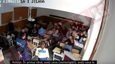 Felicitari tovarase politist Reactii virulente ale cititorilor dupa imaginile cu elevii din Jilava controlati in scoala