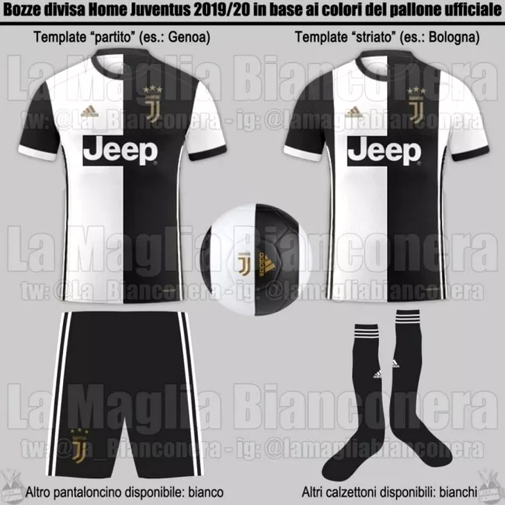 Juventus Torino și-a dezvăluit tricourile pe care le va purta în sezonul viitor