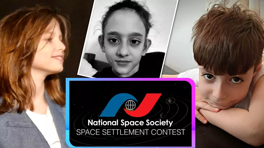 Ei sunt cei trei pusti romani al caror proiect ia impresionat pe americani Cea mai tanara echipa din concursul Space Settlement premiata de NSS si NASA este din Romania