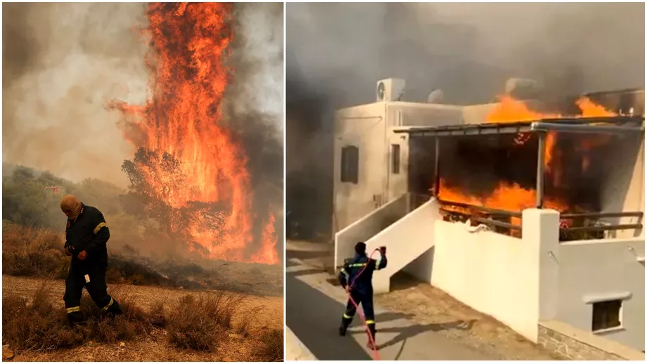 Ce au patit mai multi turisti in Grecia Am fost lasati sa murim Abia au scapat cu viata dupa incendiile de vegetatie