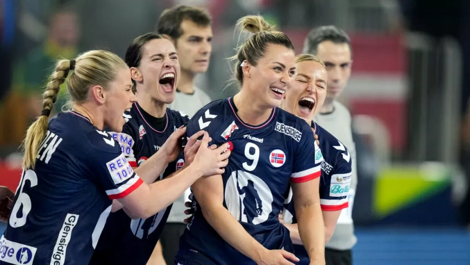 CE de handbal feminin 420 noiembrie 2022 Norvegia castiga trofeul dupa o revenire spectaculoasa in fata Danemarcei Nora Mork MVPul finalei