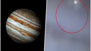 Fenomen astronomic bizar Ce sa vazut pe planeta Jupiter Video