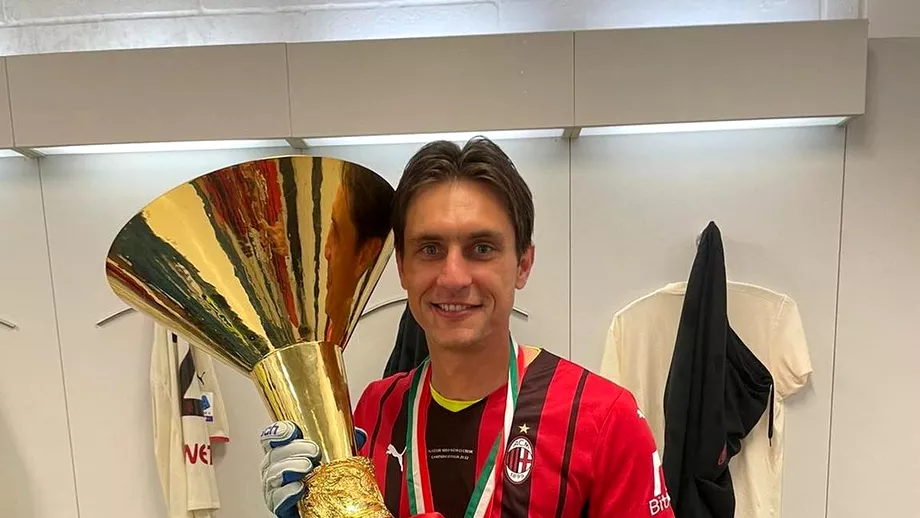 Ciprian Tatarusanu decisiv in titlul castigat de AC Milan Cum a adus al 19lea Scudetto din palmaresul rossonerro Video