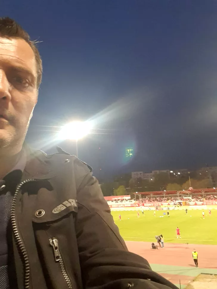 Andrei Balan la Dinamo - FCU Craiova 1-2
