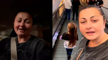 Gabriela Cristea clipe de panica la mall Ce ia facut o doamna uneia din fetitele sale