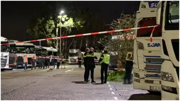 Soferul unui TIR inmatriculat in Dambovita ucis intro parcare din Olanda Barbatul a fost injunghiat