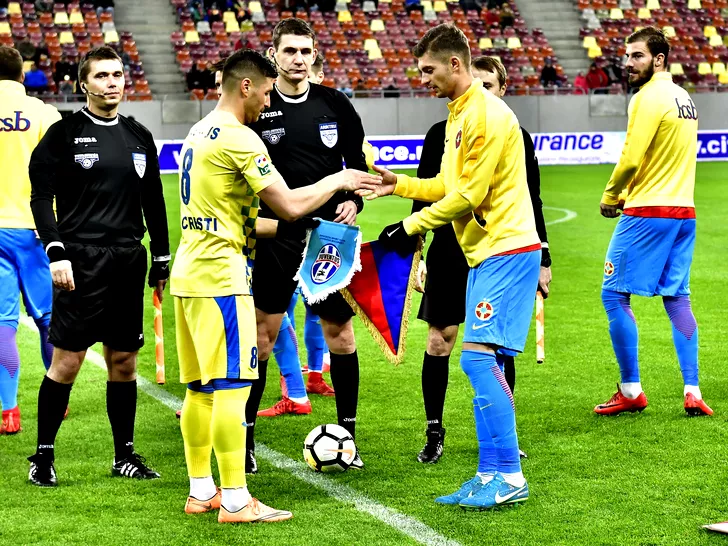 Arbitrul Horia Mladinovici la meciul FCSB - Juventus București