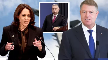 Semnificatiile vizitei Kamalei Harris in Romania Ungaria lui Orban ignorata de Washington A ramas singura portavoce a Kremlinului in UE