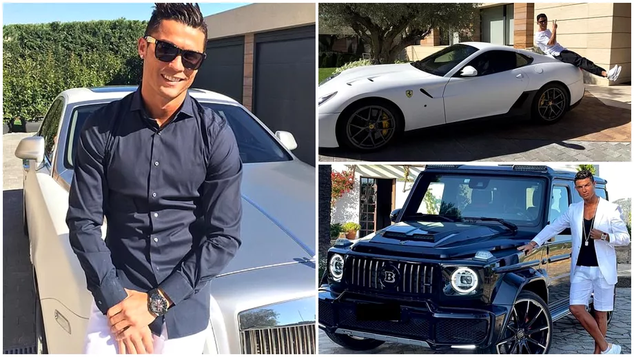 Top 10 cele mai scumpe masini pe care le are Cristiano Ronaldo Cea mai valoroasa costa aproape 10 milioane de euro