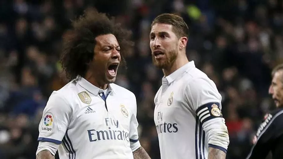 Scandal la Real Madrid Sergio Ramos si Marcelo sau injurat reciproc