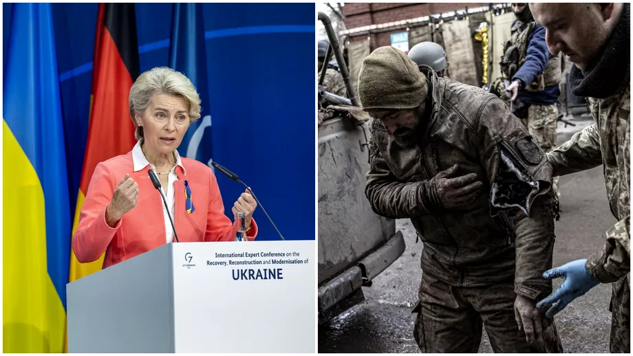 Sefa CE a bulversat pe toata lumea Ursula von der Leyen a afirmat ca Ucraina a pierdut 100000 de soldati Mesajul sters imediat Video
