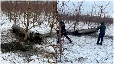 O racheta a cazut pe teritoriul Republicii Moldova la doar 25 de km de Romania Anuntul Chisinaului