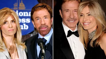 Ea este comoara lui Chuck Norris Intre actor si sotia sa e o diferenta imensa de varsta