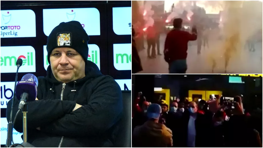 Fanii lui Yeni Malatyaspor scandal la stadion Au cerut demisia lui Marius Sumudica si a conducerii clubului Video