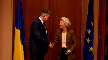 Marcel Ciolacu dupa intalnirea cu Ursula von der Leyen Am sustinut necesitatea unui sprijin financiar suplimentar pentru Romania