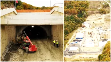 Au inceput lucrarile la primul tunel de autostrada din Romania Stadiul pe loturile A1 Sibiu  Pitesti Video