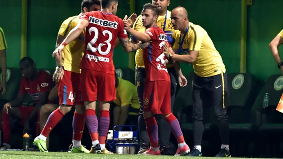 Daniel Benzar si De Amorim goluri pentru FCSB 2 Scorul etapei 140