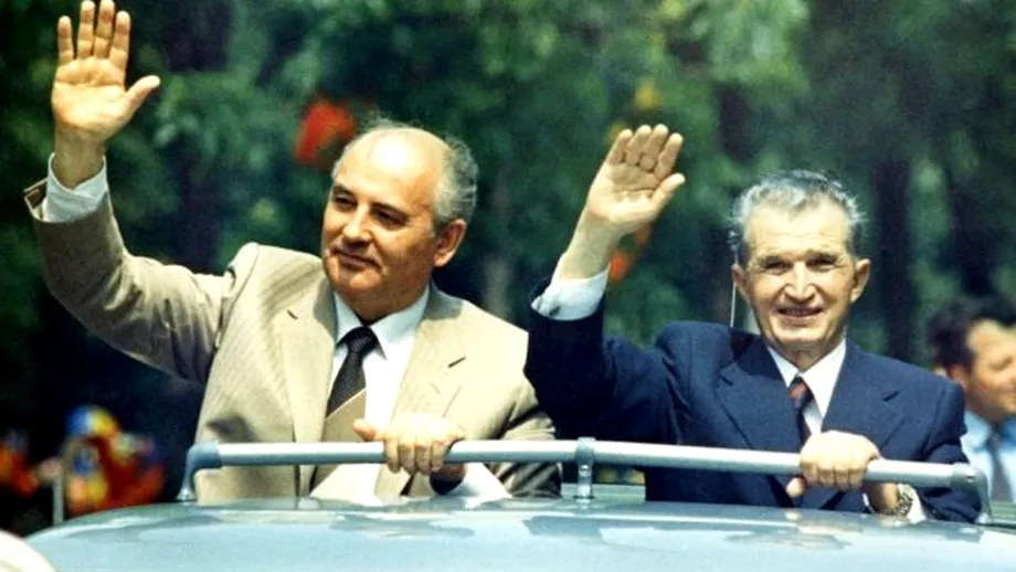 Dezvaluiri Mazilirea lui Nicolae Ceausescu aprobata de presedintele URSS Mihail Gorbaciov cu mult inainte de Revolutie