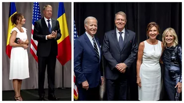 Cum sa imbracat Carmen Iohannis la intalnirea cu presedintele Joe Biden si Prima Doamna a Statelor Unite Sotia lui Klaus Iohannis lady in white