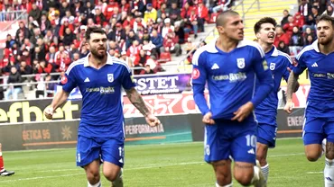 Aurelian Chitu golul 10 in SuperLiga la FC U Craiova  Universitatea Craiova Nu mai marcase de la derbyul oltenilor din tur