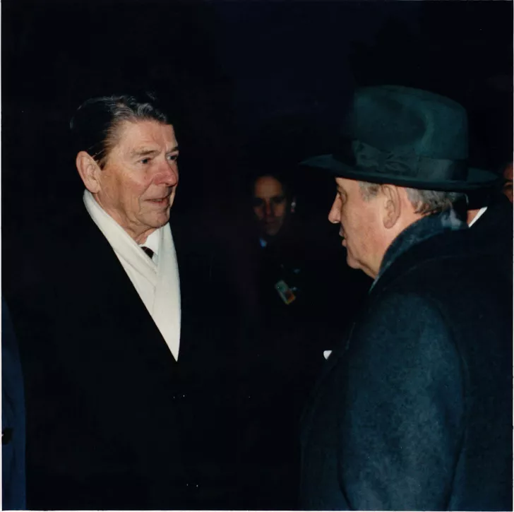 Mihail Gorbaciov Ronald Reagan
