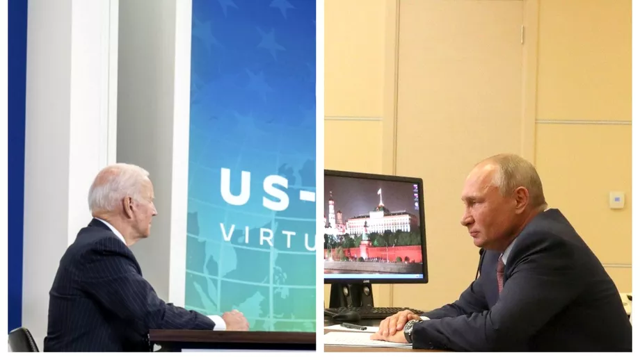 Video Videoconferinta dintre Biden si Putin pe tema situatiei din Ucraina sa incheiat Concluziile discutiei  Update