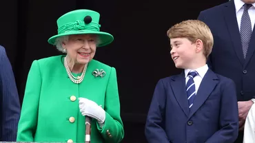 Regina Elisabeta a IIa cadou special pentru stranepotul sau George Fiul printului William si al lui Kate Middleton a implinit 9 ani